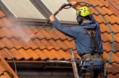 Démoussage et hydrofuge de toiture à Aubenas